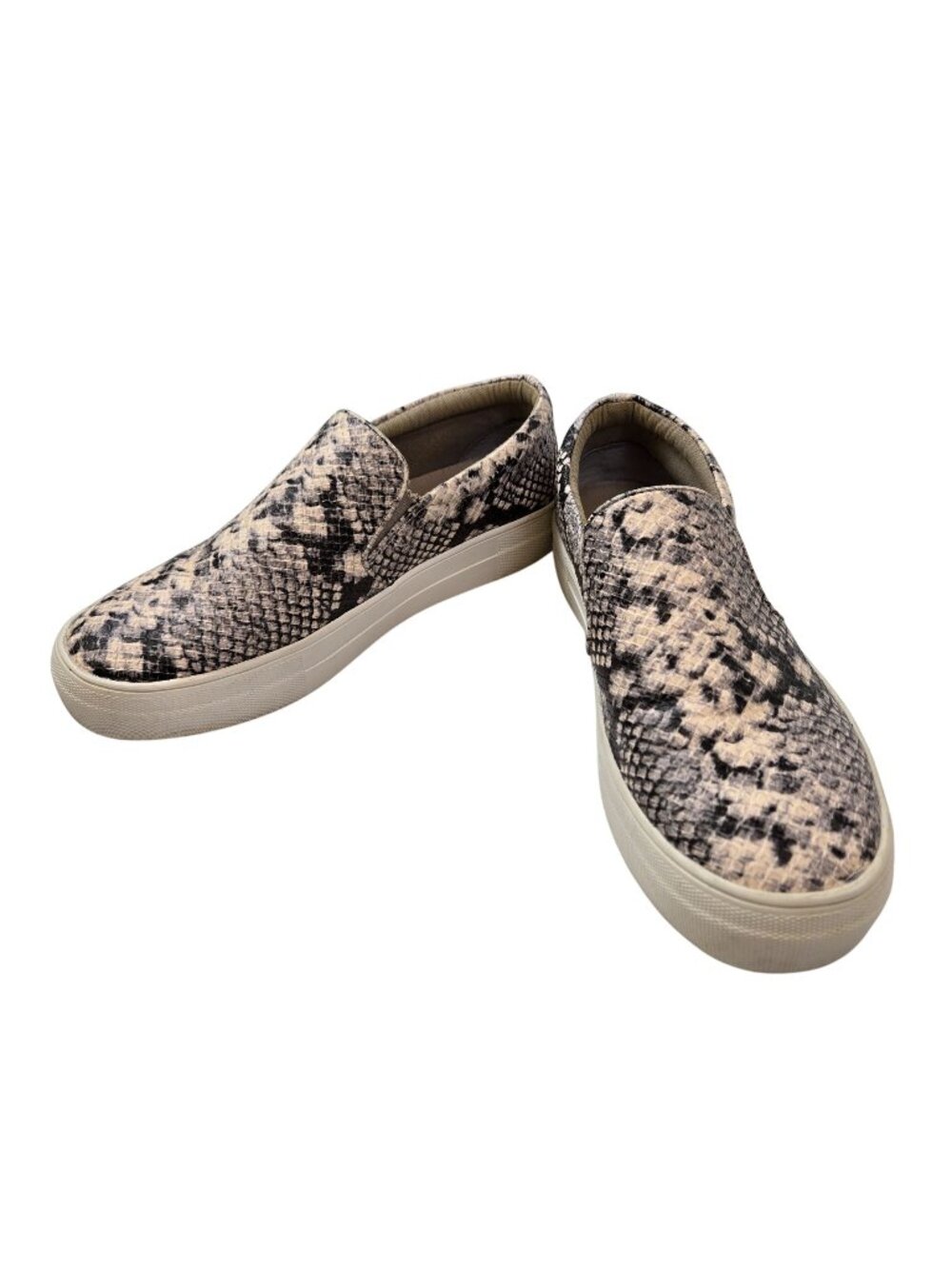 Steve Madden Gills Vegan Leather Snake Print Loafer Shoes Size 8